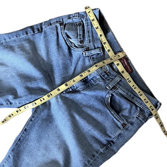 Vintage Women's Levi's Nouveau Low Rise Straight Stretch 505 Jeans, Size 4 Mis S - Picture 3 of 10